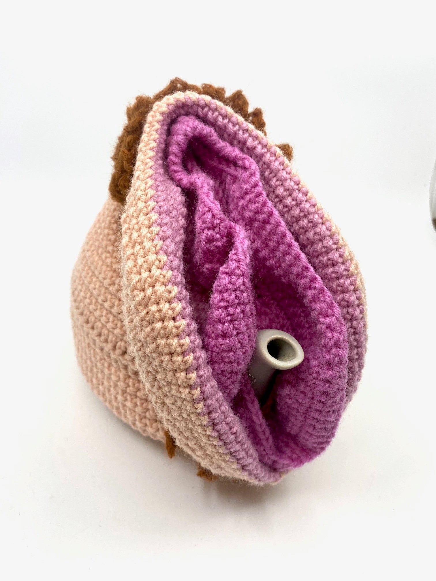 Vulva Tea Cosy Textiles & Fibre Art Lulu Geraghty 