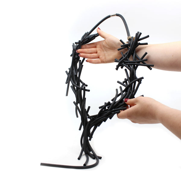 Ryuboku Necklace - Black Jewellery MIKAs 
