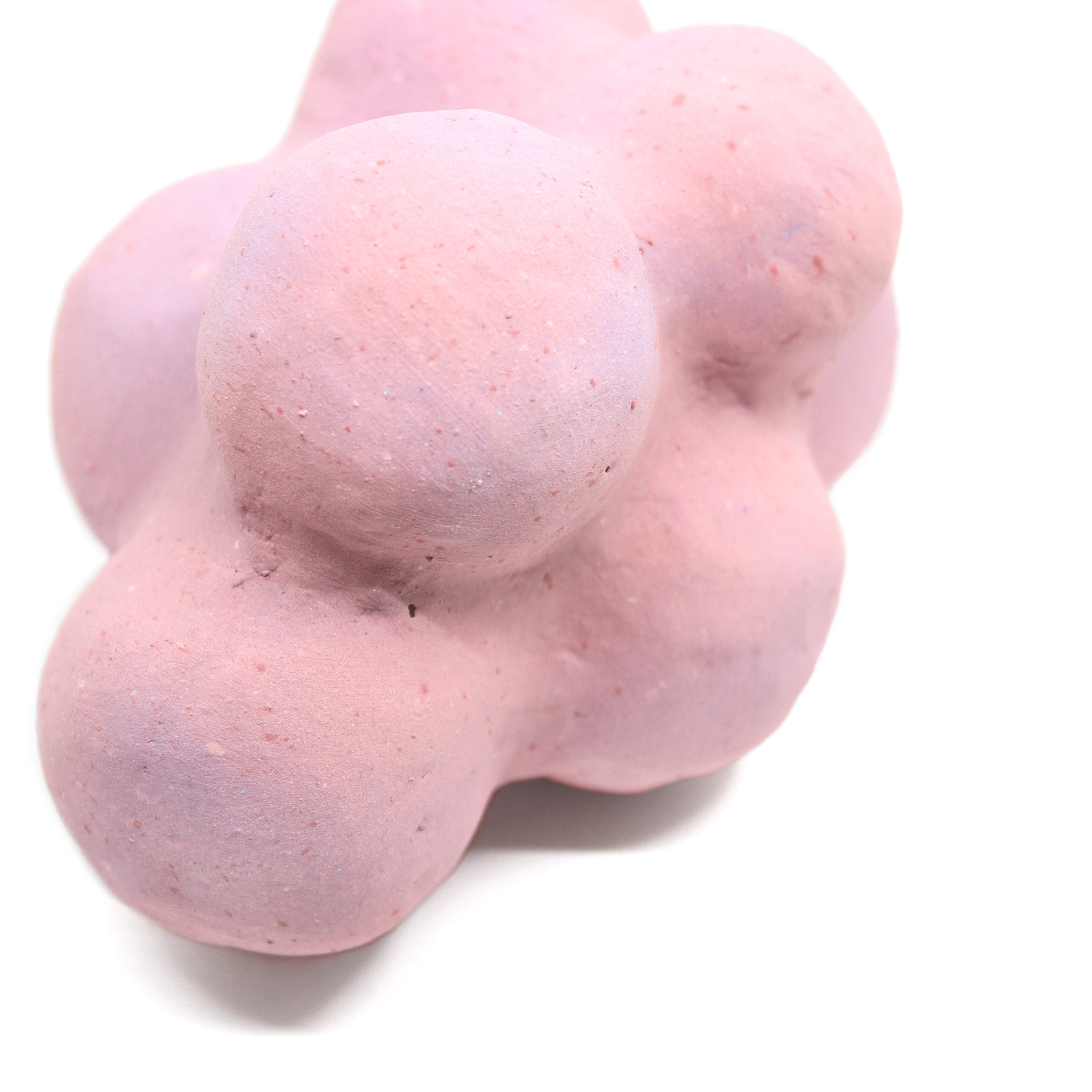 Burgundy flubber Ceramics Minqi Gu 