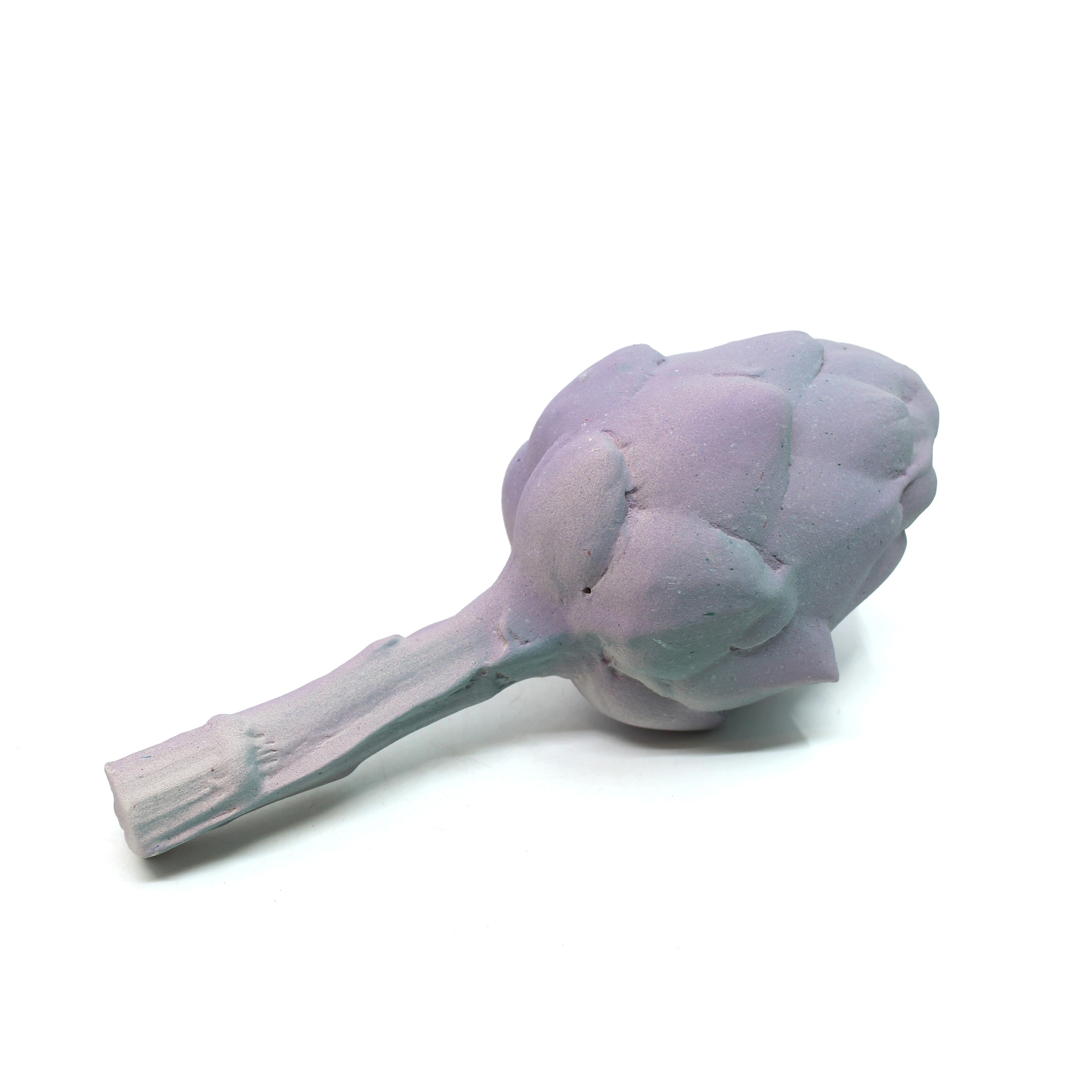 Purple/green Artichoke Ceramics Minqi Gu 