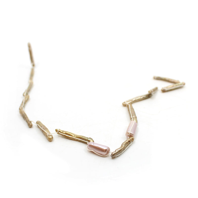 White Silk Necklace Jewellery Mary Odorcic #1 