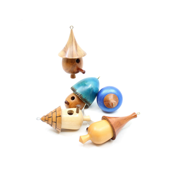 Wooden Christmas Ornament Wood Peter Wyer 