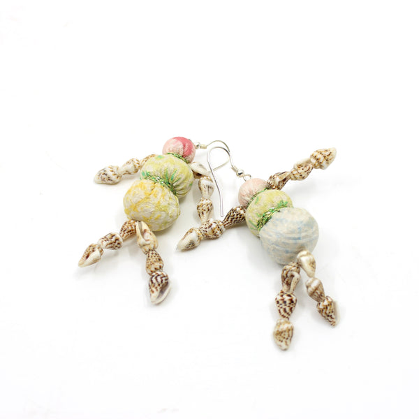 Kurage (Jellyfish) Earring Textiles & Fibre Art SOOKii 4 