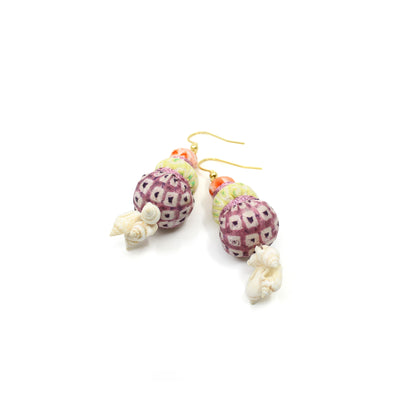 Kurage (Jellyfish) Earring Textiles & Fibre Art SOOKii 7 