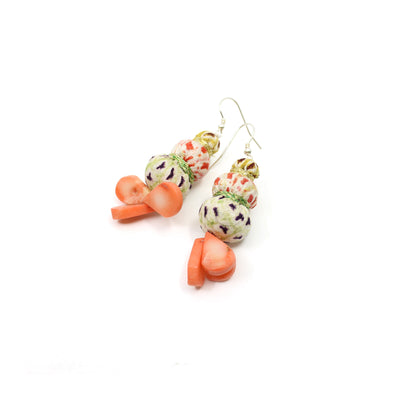 Kurage (Jellyfish) Earring Textiles & Fibre Art SOOKii 1 