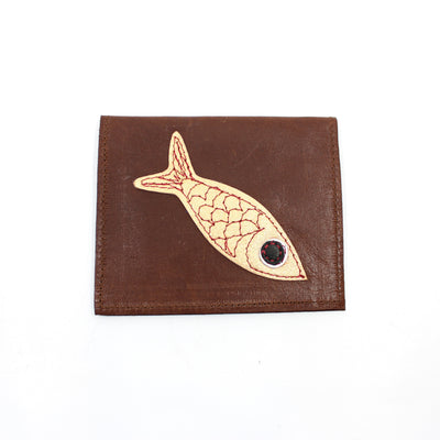 Card Wallet Textiles & Fibre Art Kimi Schieren Fish 