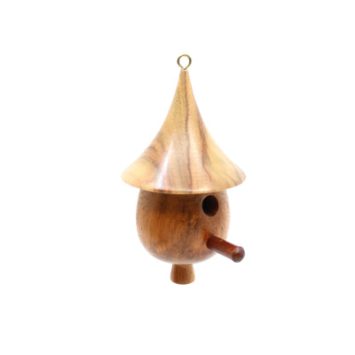 Wooden Christmas Ornament Wood Peter Wyer Dark browns 